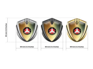 Mercedes 3d Emblema Badge Edizione Limitata Look Premium